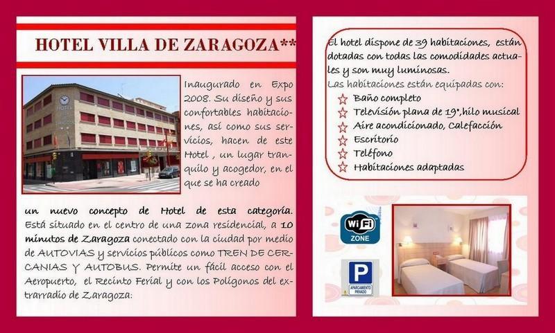 Hotel Villa De Zaragoza Casetas Екстериор снимка